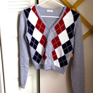 Brandy Melville | John Galt Elizabeth Argyle Sweater